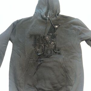 Tom Tom (Vanderpump Rules) Black Sequin Hoodie